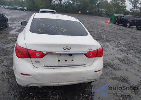 2017 Infiniti Q50 3.0T Premium from USA, damaged, VIN JN1EV7AR1HM840566